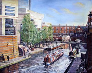 Crucero de pasajeros de Kevin Guild of Railway Artist Parrish